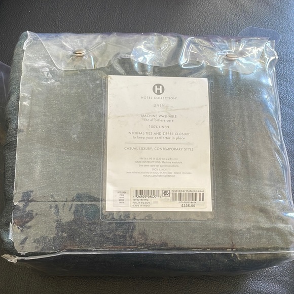 Hotel collection comforter cover
